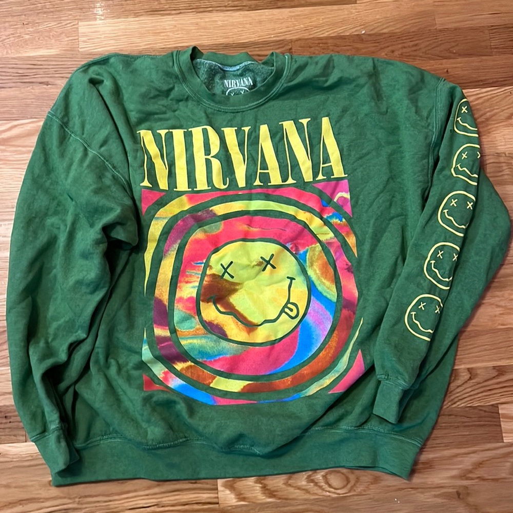 Urban Outfitters Nirvana Sweatshirt L/XL NWOT